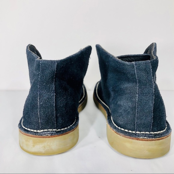 Code West size 8.5 M Blue Suede Leather Boots - Picture 6 of 8